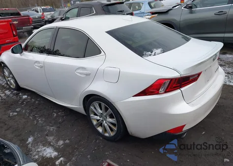 2016 Lexus Is 300 from USA, damaged, VIN JTHCM1D27G5010670